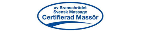 Certifierad Massör logga